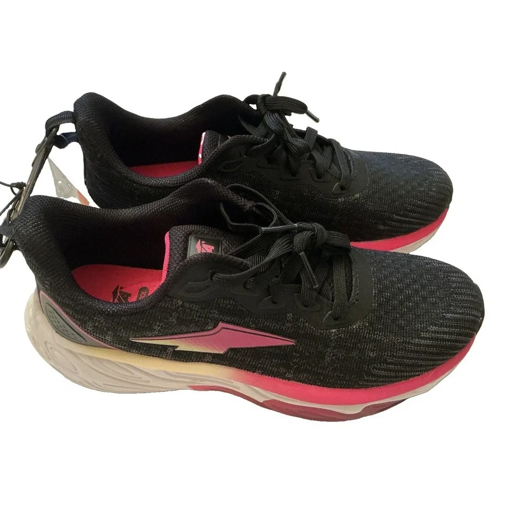 Avia Women's Gel Running Shoes Black Pink Mesh Athletic Sneakers Size 7  Comfort